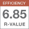 Efficiency - 6.85
